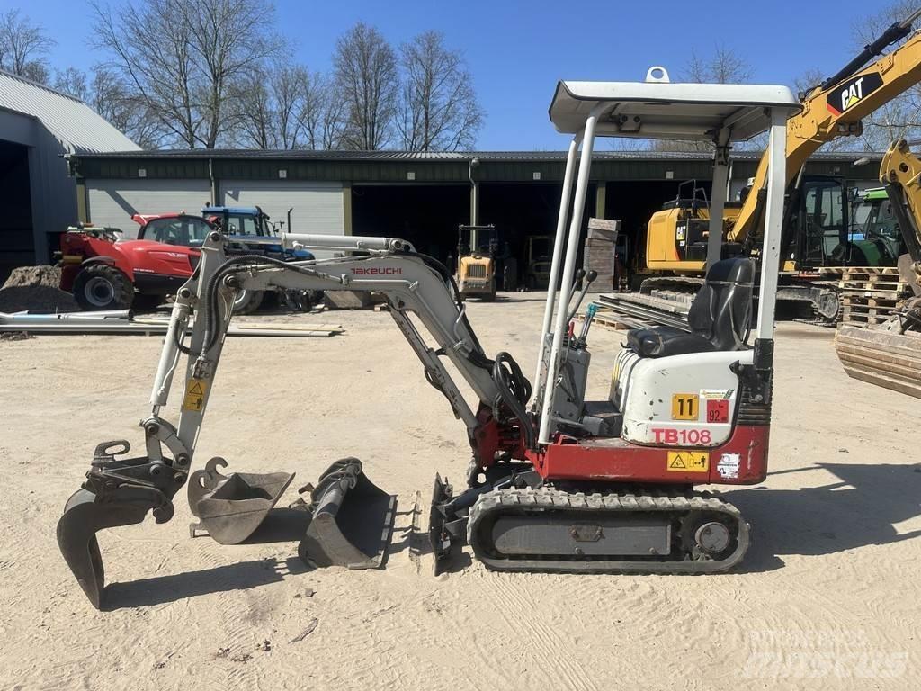 Takeuchi TB108 Minikaivukoneet < 7t