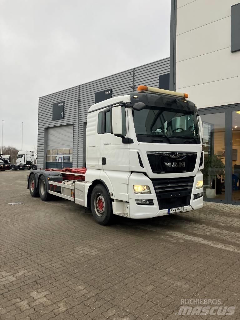 MAN TGX 26.500 6X2 Koukkulava kuorma-autot