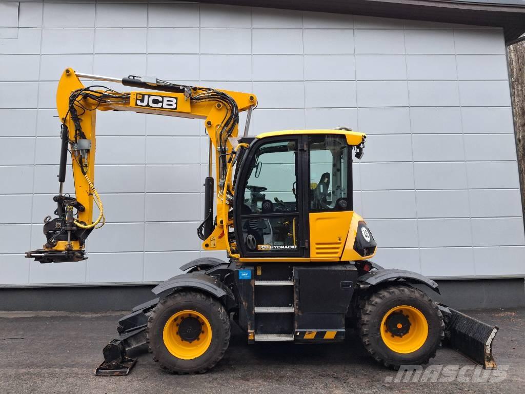 JCB 110 W Hydradig Pyöräkaivukoneet