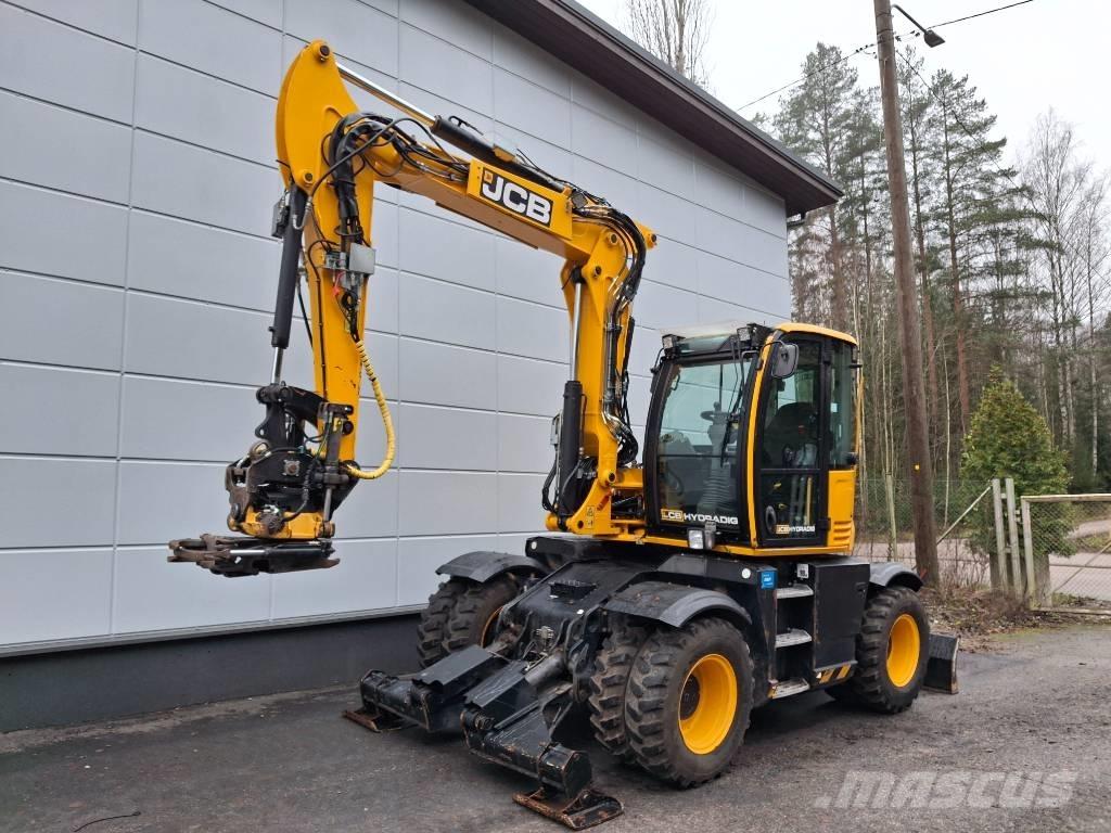 JCB 110 W Hydradig Pyöräkaivukoneet