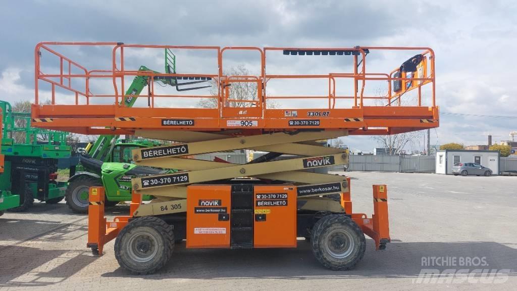 JLG 330 LRT Saksilavat