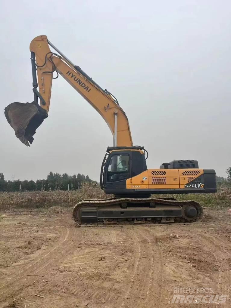 Hyundai Robex 520 VS Telakaivukoneet