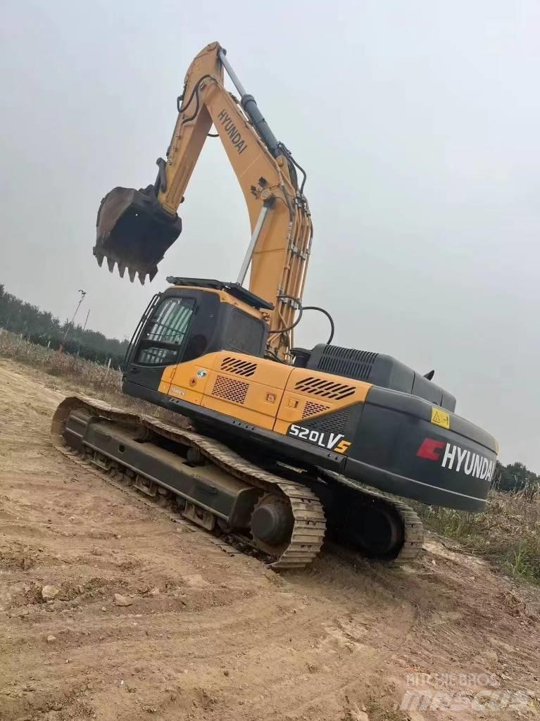 Hyundai Robex 520 VS Telakaivukoneet