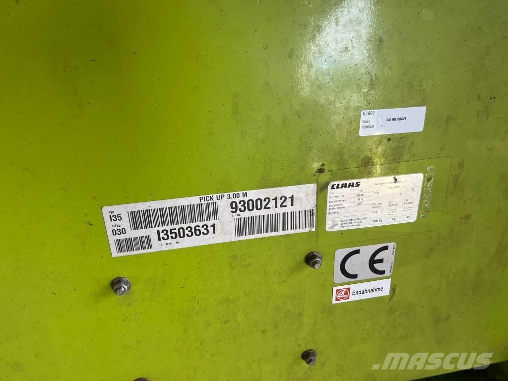 CLAAS PU 300 HD Muut heinä- ja tuorerehukoneet