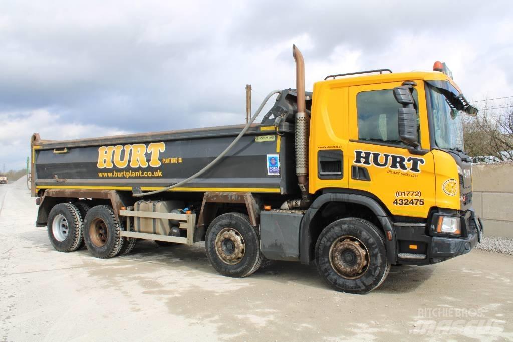 Scania 410 XT Sora- ja kippiautot