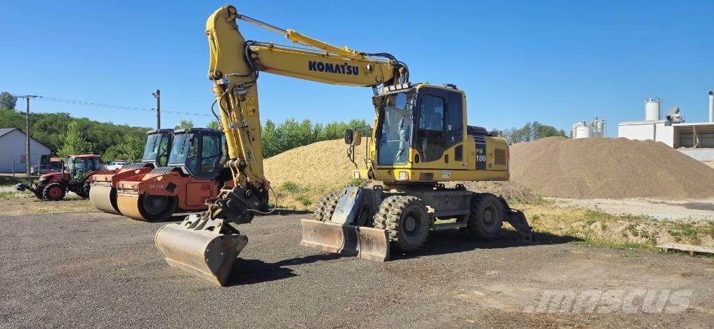 Komatsu PW 180-7EO Pyöräkaivukoneet