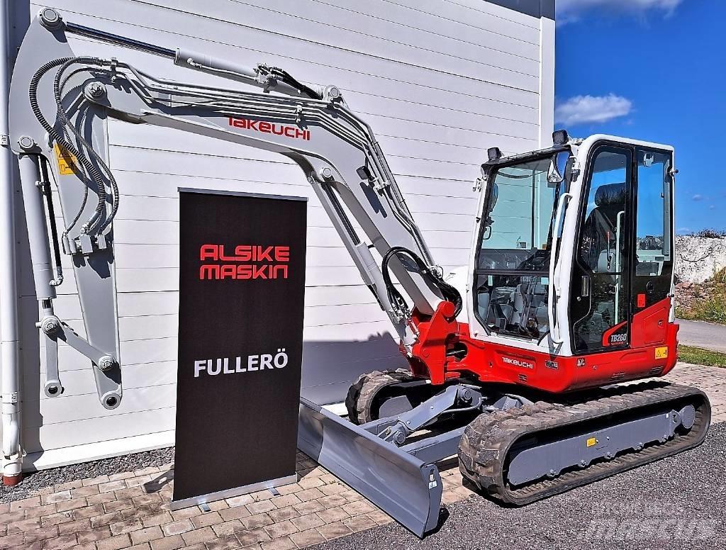 Takeuchi TB260 Minikaivukoneet < 7t