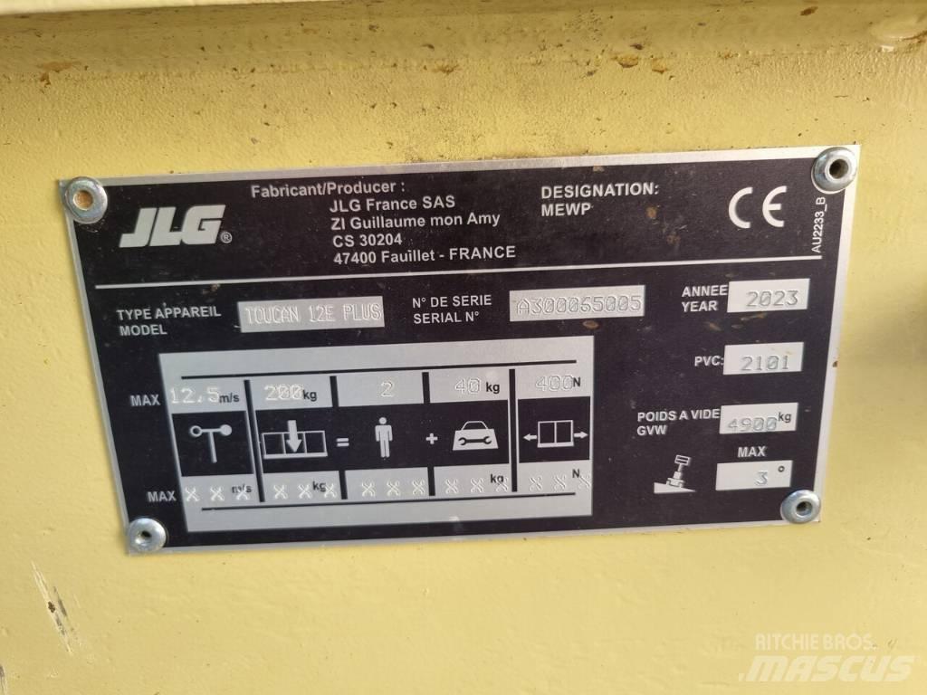 JLG Toucan 12 E Plus Kuukulkijat