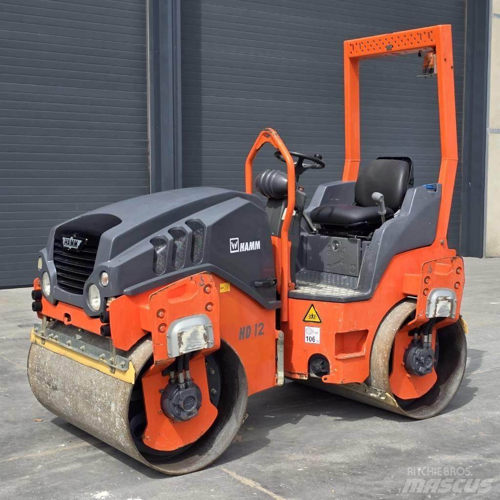 Hamm HD 12 VV Tandemjyrät