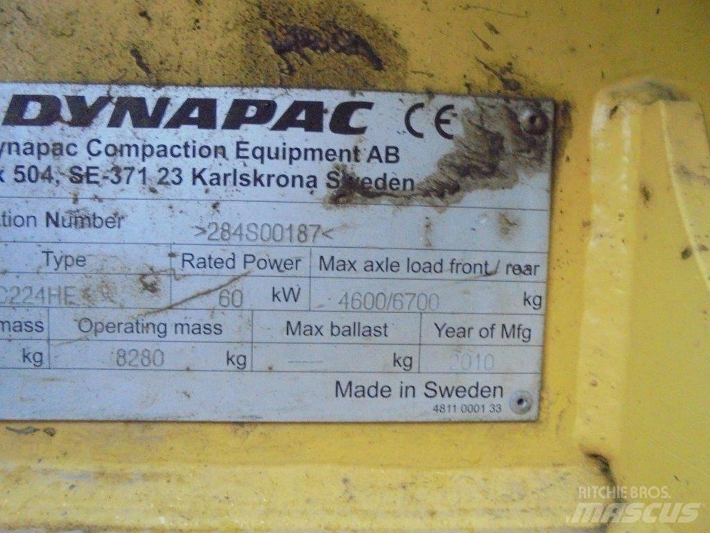 Dynapac CC 224 HF Tandemjyrät