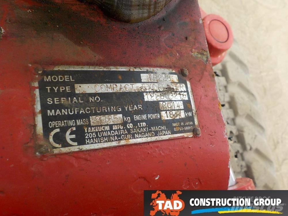 Takeuchi TB228 Minikaivukoneet < 7t