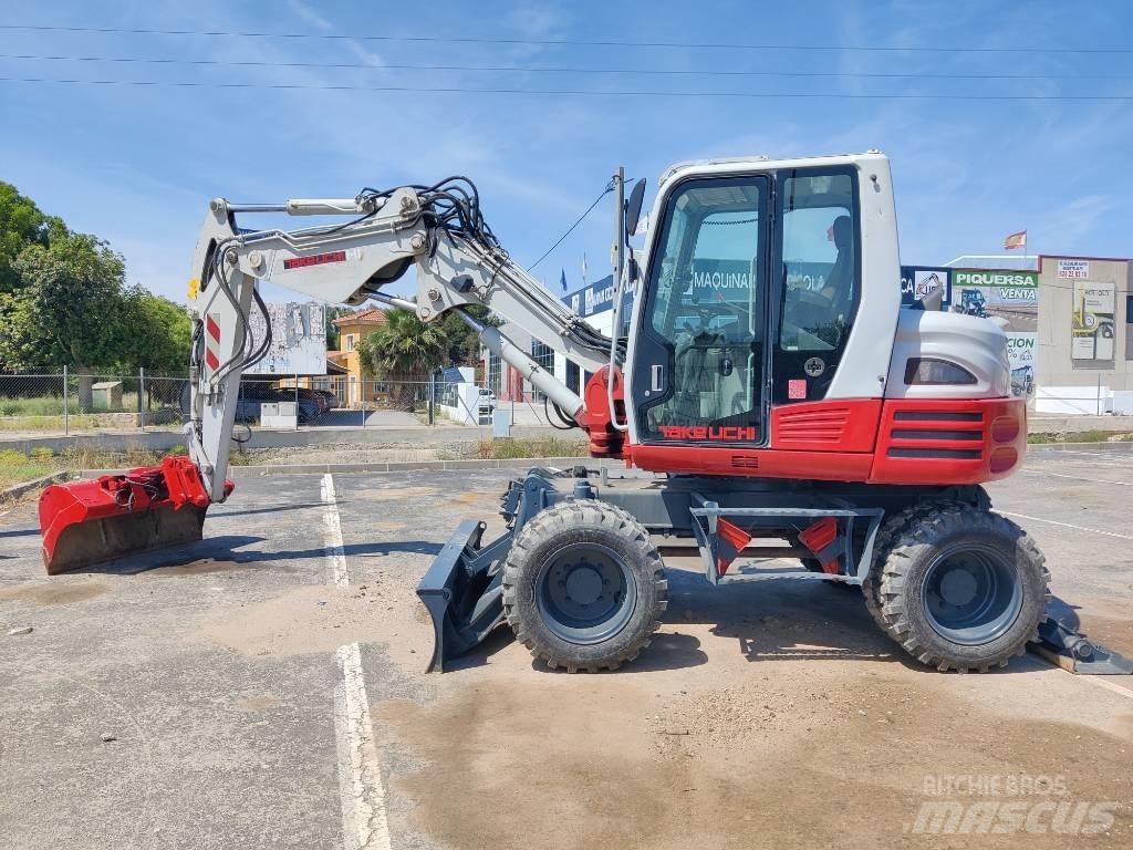 Takeuchi TB 295 W Pyöräkaivukoneet