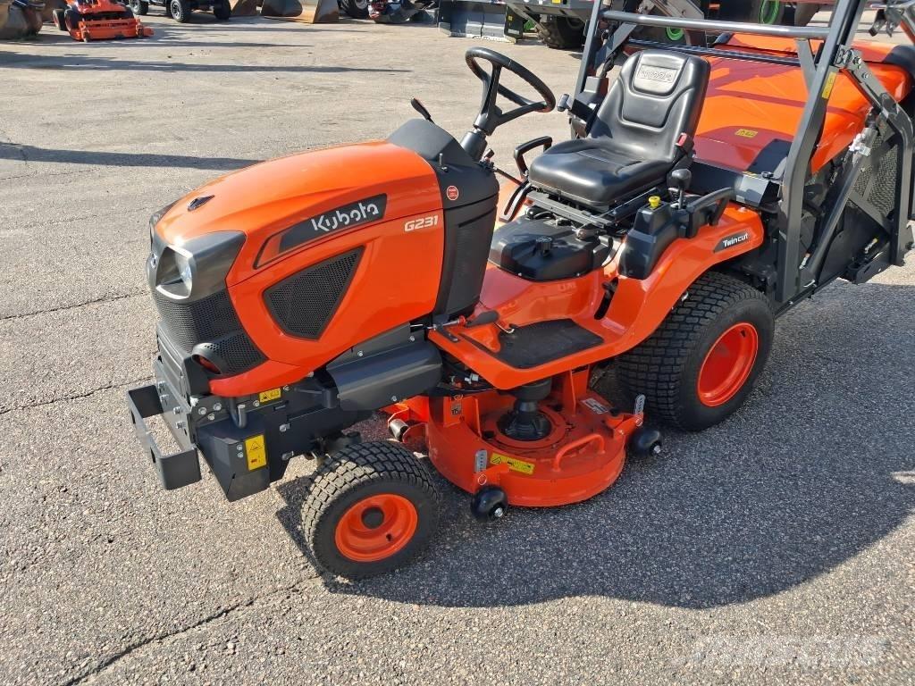 Kubota G231HD Päältäajettavat ruohonleikkurit