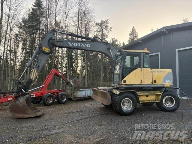 Volvo EW140 Pyöräkaivukoneet