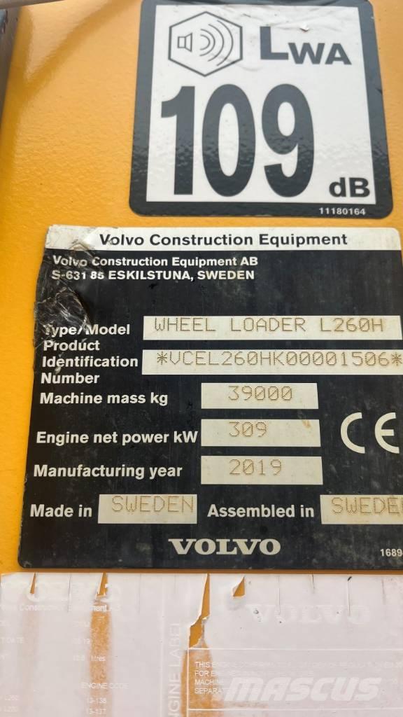 Volvo L260H Pyöräkuormaajat