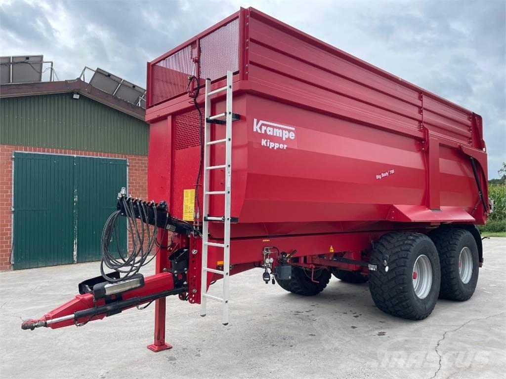 Krampe BigBody 700 Paalivaunut