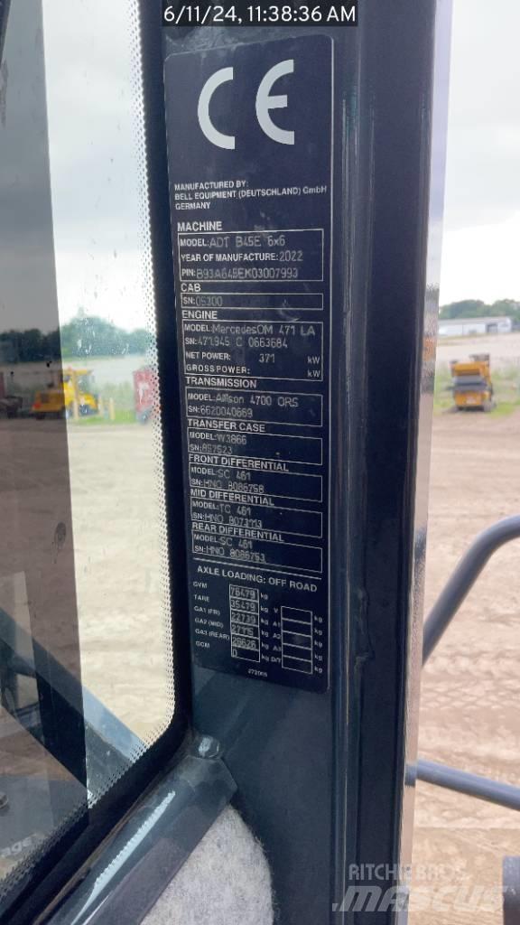 Bell B45E Dumpperit