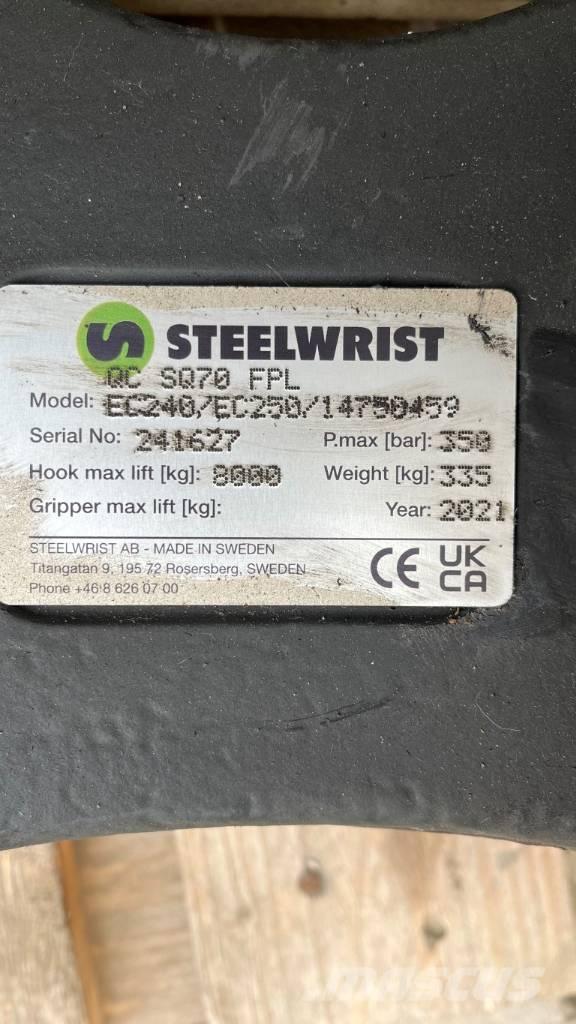 Steelwrist SQ70 Pikakytkimet