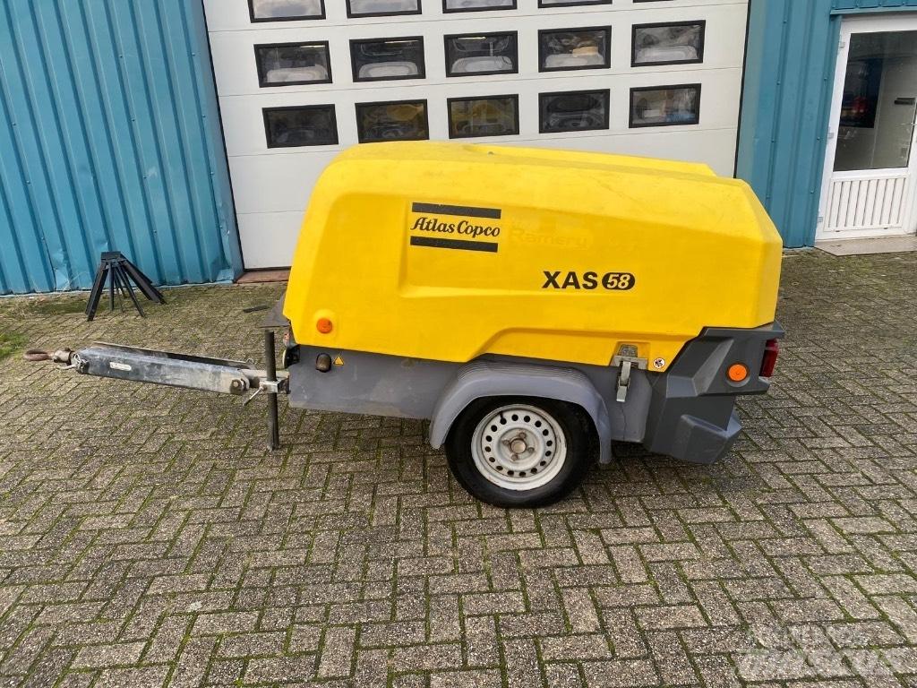 Atlas Copco XAS 58 Kompressorit