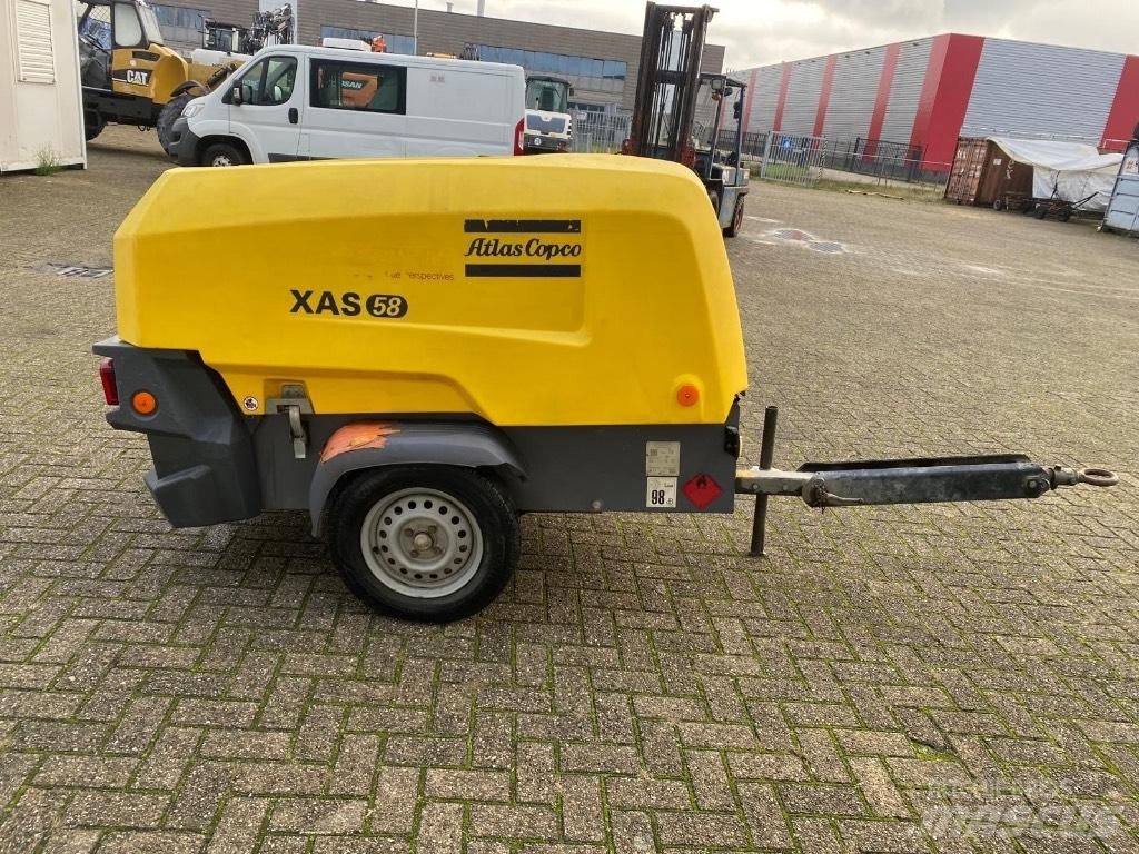 Atlas Copco XAS 58 Kompressorit