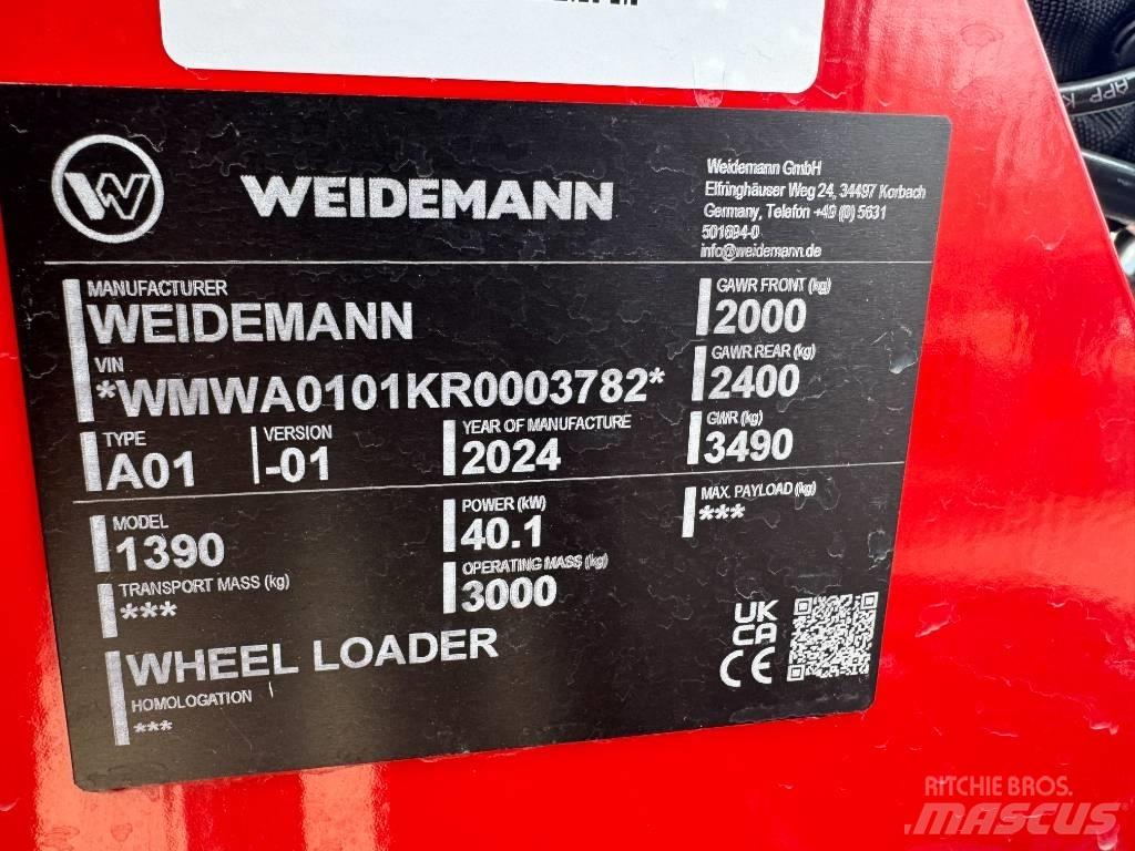 Weidemann 1390 Liukuohjatut kuormaajat