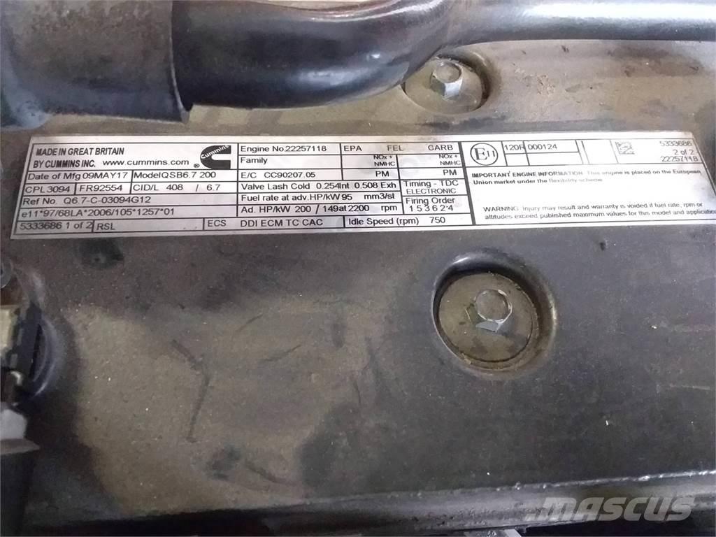 Cummins QSB6.7 Moottorit