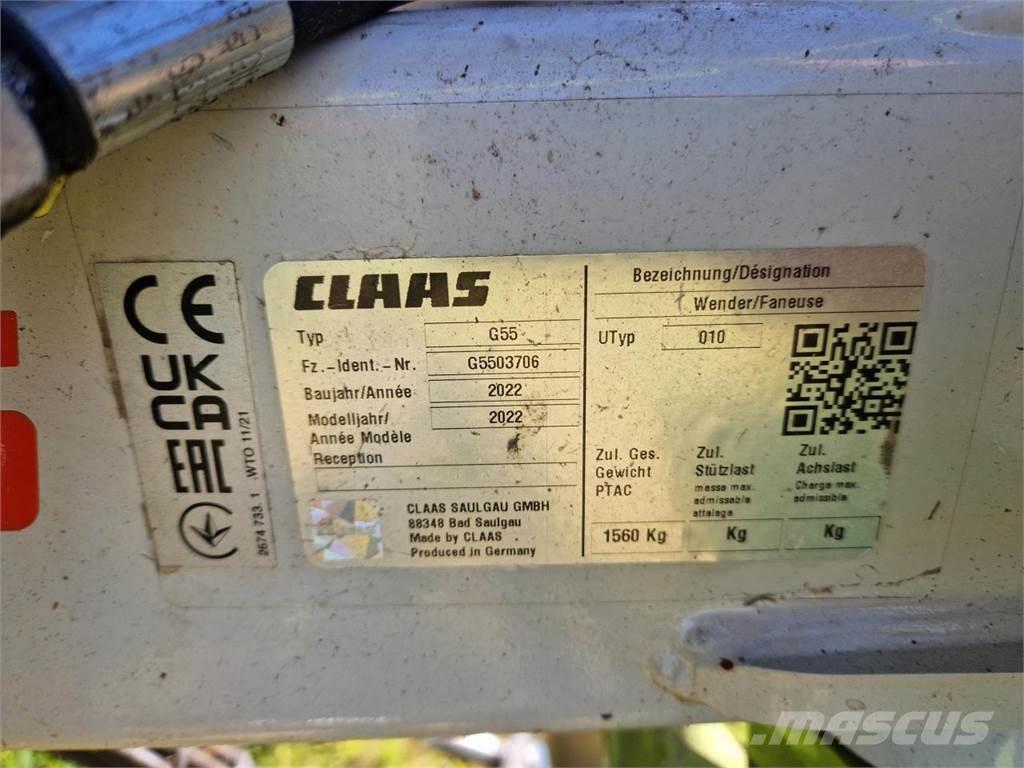 CLAAS Volto 1100 Pöyhimet ja haravat