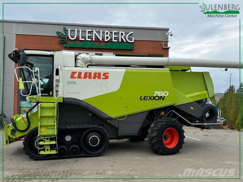 CLAAS Lexion 760 TT Leikkuupuimurit