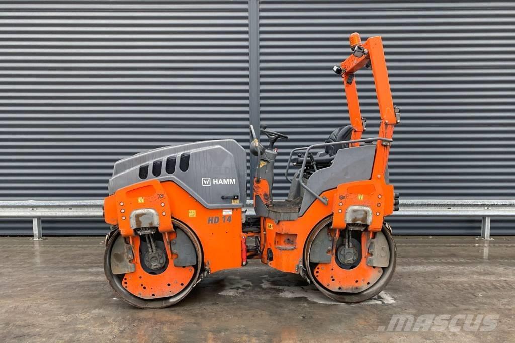 Hamm HD 14 VV Tandemjyrät