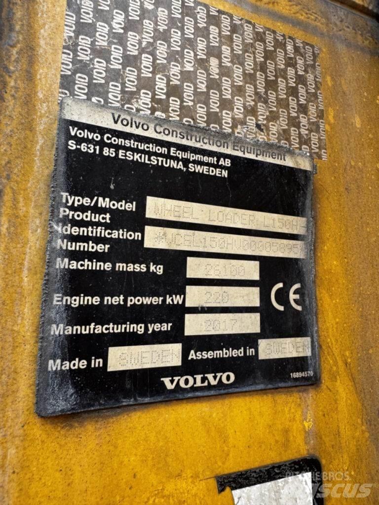 Volvo L150H Pyöräkuormaajat