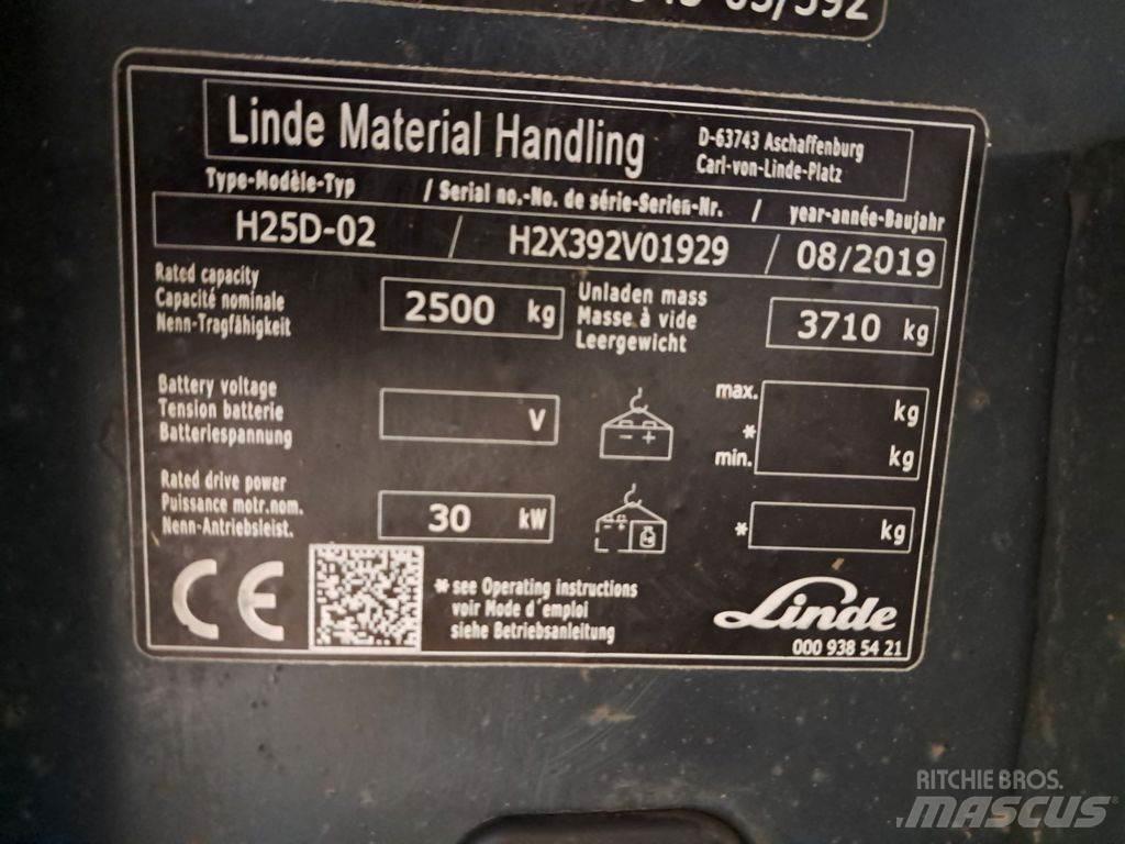 Linde H25D-02 Dieseltrukit