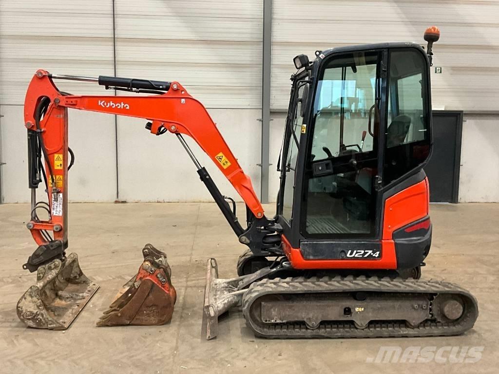 Kubota U 27-4 Minikaivukoneet < 7t