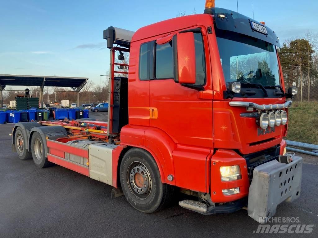 MAN TGS 26.460 LL Koukkulava kuorma-autot