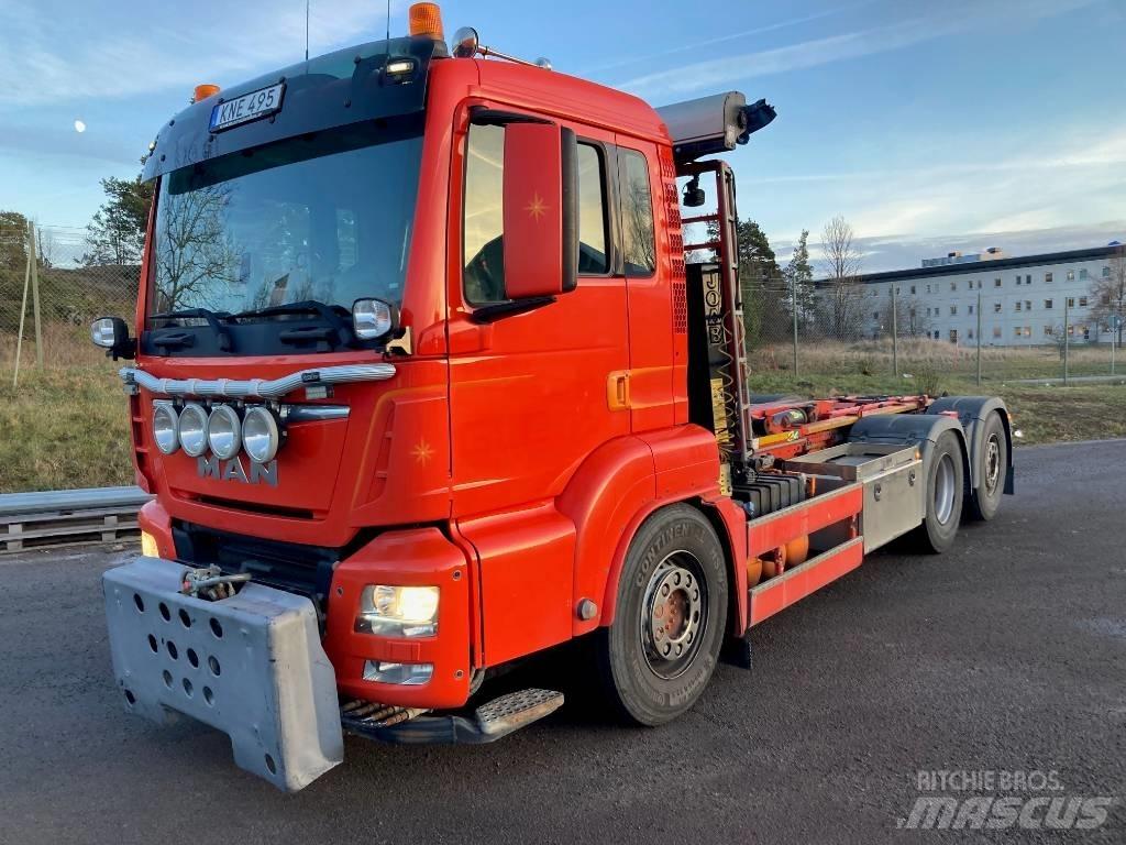 MAN TGS 26.460 LL Koukkulava kuorma-autot