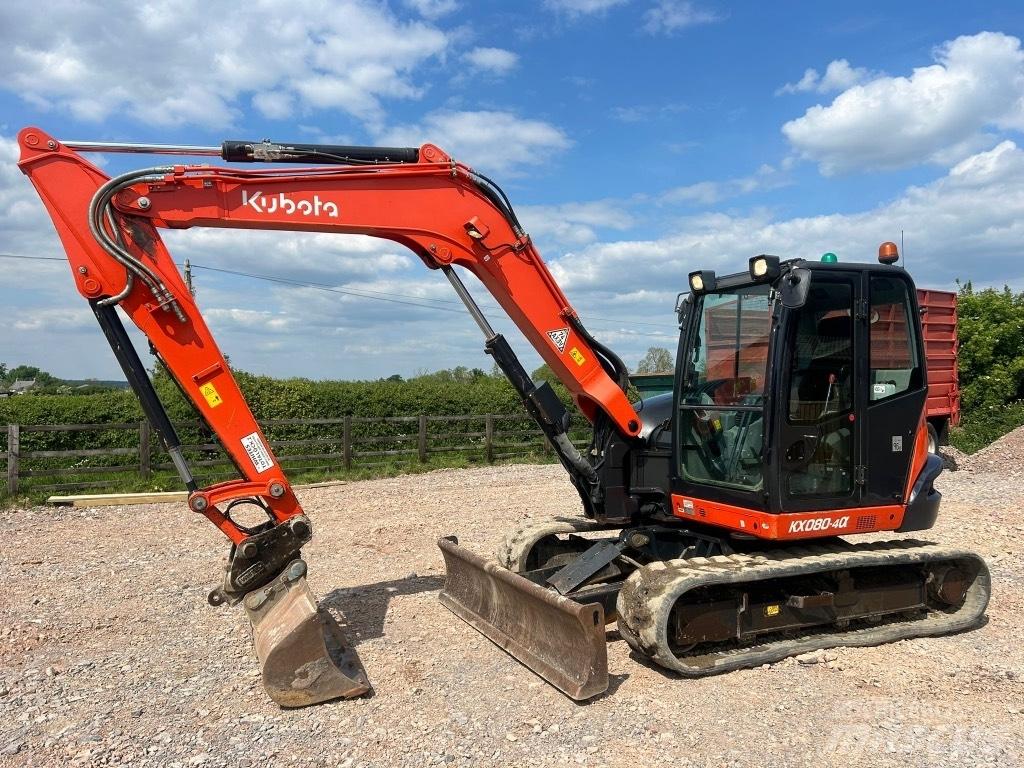 Kubota KX 80-4 Midikaivukoneet 7t - 12t
