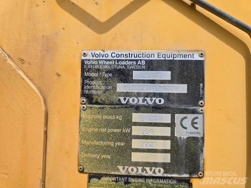 Volvo L 120 E Pyöräkuormaajat