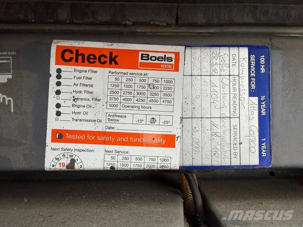 Atlas Copco XAS 57 Kompressorit