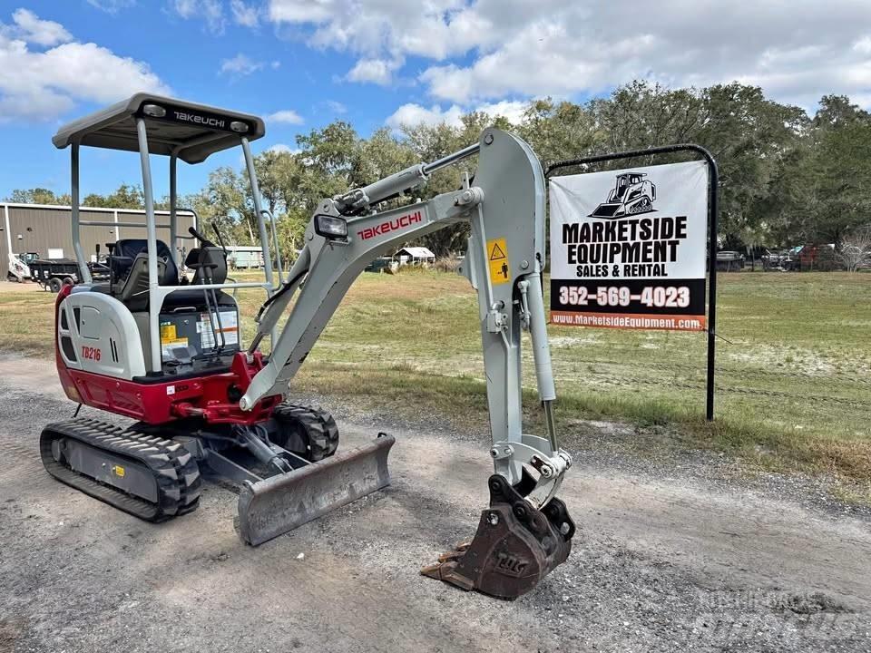 Takeuchi TB 216 Minikaivukoneet < 7t