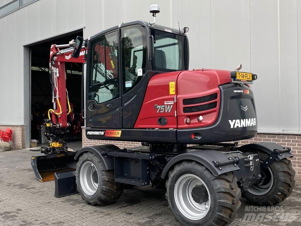 Yanmar B75W Pyöräkaivukoneet