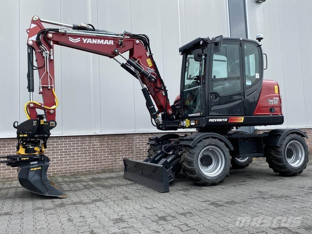 Yanmar B75W Pyöräkaivukoneet