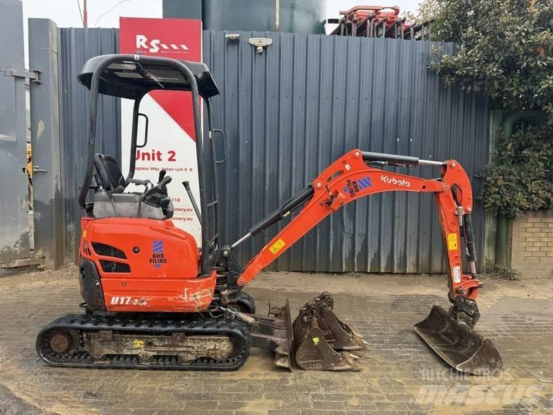 Kubota U 17-3 Minikaivukoneet < 7t