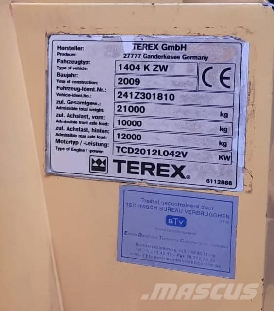 Atlas 1404 K ZW Pyöräkaivukoneet