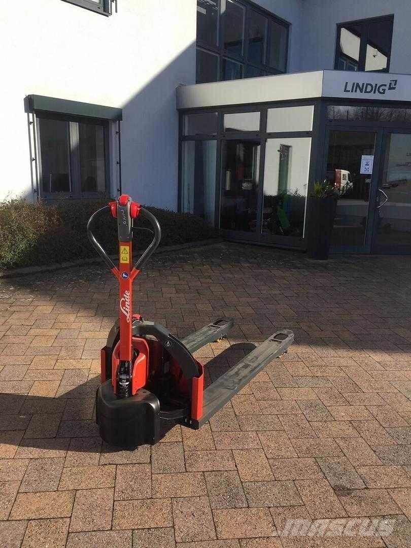 Linde MT12 Käyden ajettavat pinoamistrukit