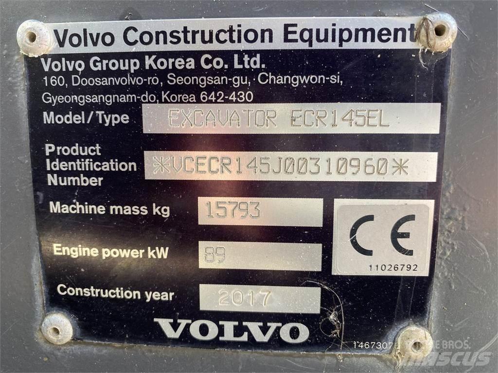 Volvo ECR145EL Telakaivukoneet