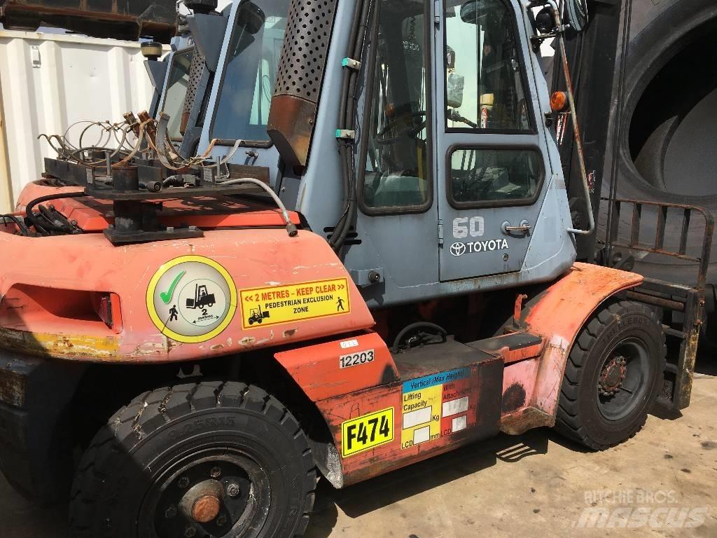 Toyota 5FG60 Nestekaasutrukit