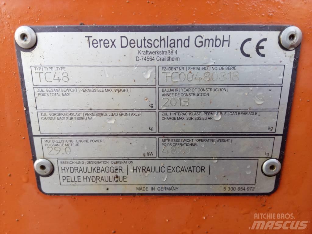 Terex TC 48 Minikaivukoneet < 7t