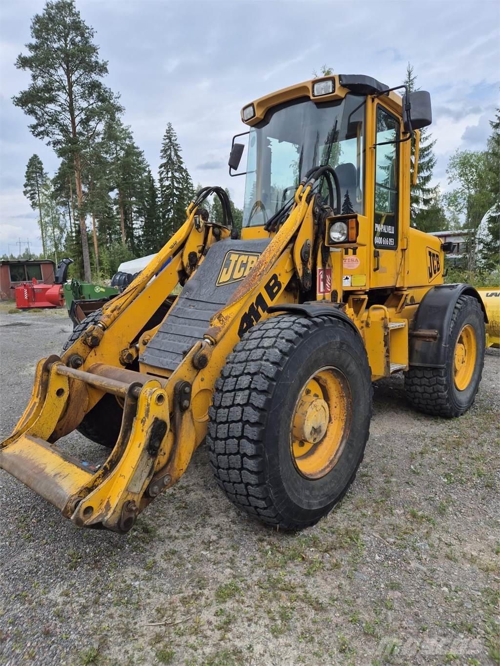 JCB 411B Pyöräkuormaajat