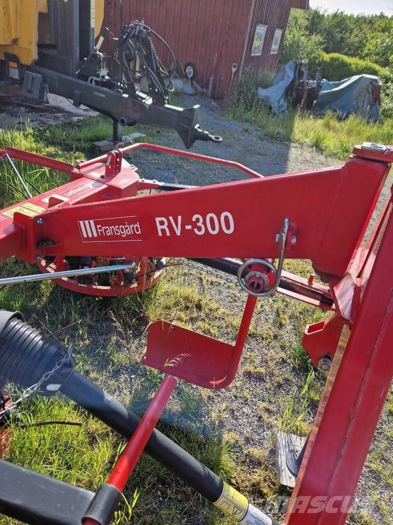 Fransgård RV 300 Pöyhimet ja haravat