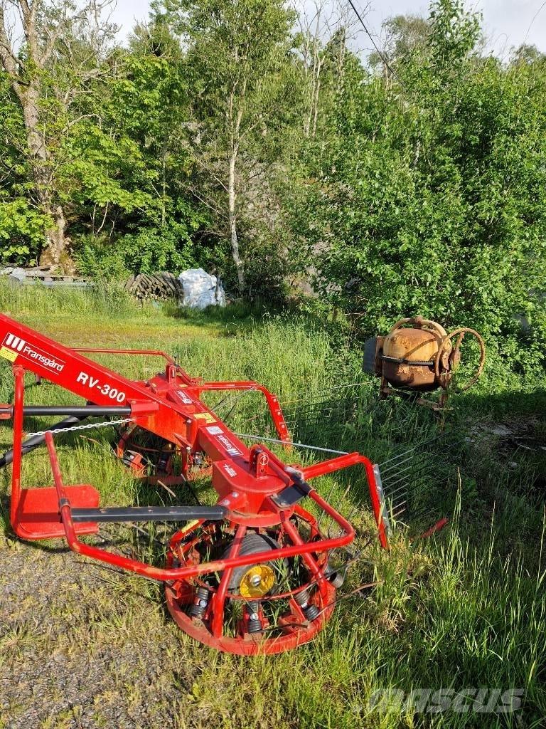 Fransgård RV 300 Pöyhimet ja haravat