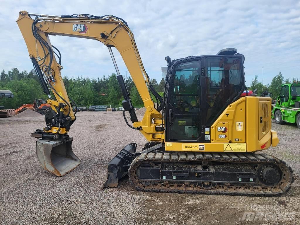 CAT 308CR Midikaivukoneet 7t - 12t